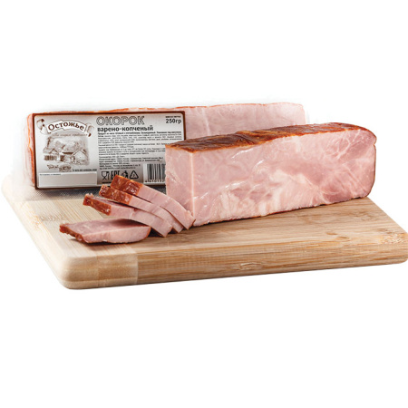 Окорок варено-копченый ТМ Остожье 250 г