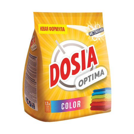 Стиральный порошок Дося автомат Оптима Колор 1,2 кг