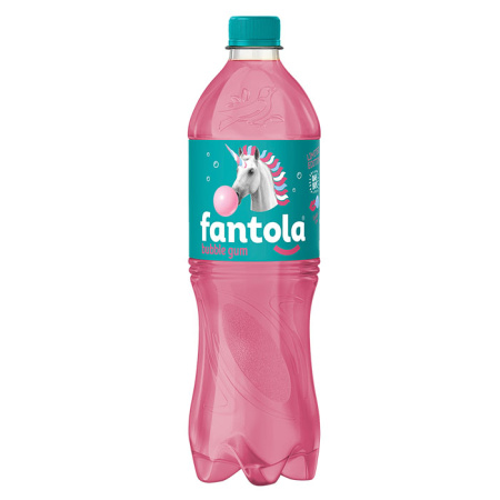 Напиток б/а сильногаз. Fantola Bubble Gum Черноголовка ПЭТ 1 л*12