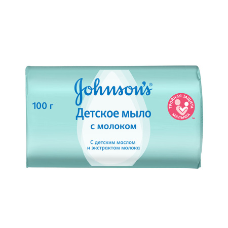 Мыло детское Джонсон бэби молоко 100 г