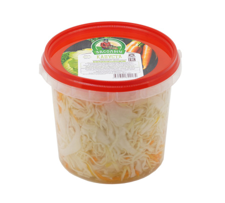Капуста маринованная с морковью фасов. 950г Засолыч