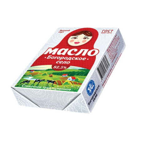Масло сливочное Традиционное 82,5% БЗМЖ Богородское село 180 г