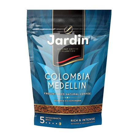 Кофе Жардин Jardin Colombia Medellin растворимый сублимир. пак 150 г