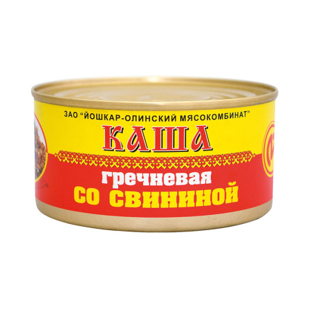 Каша гречневая со свининой Йола 325 г