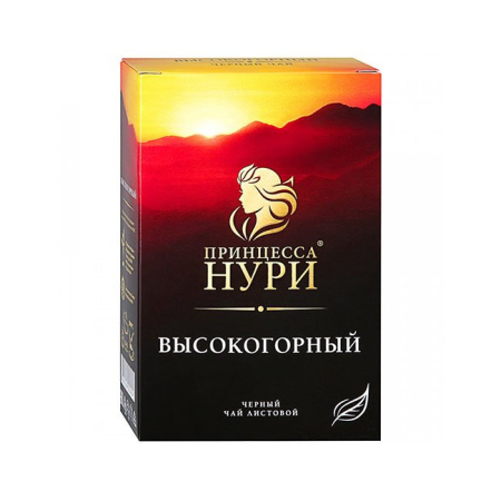 Чай Принцесса Нури 100г Высокогорный черн листовой 