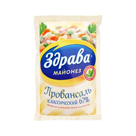 Майонез Провансаль 67% Здрава п/э 150 г