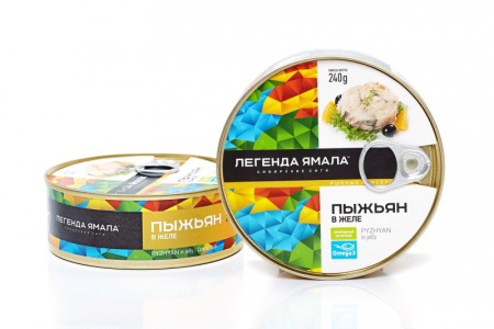 Пыжьян в желе натуральный Легенда Ямала 240 г