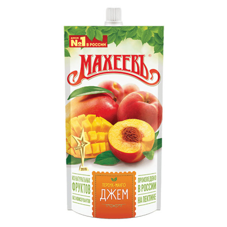 Джем персик и манго Махеев 300 г