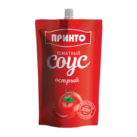 Соус томатный Острый Принто ДП 200 г*25