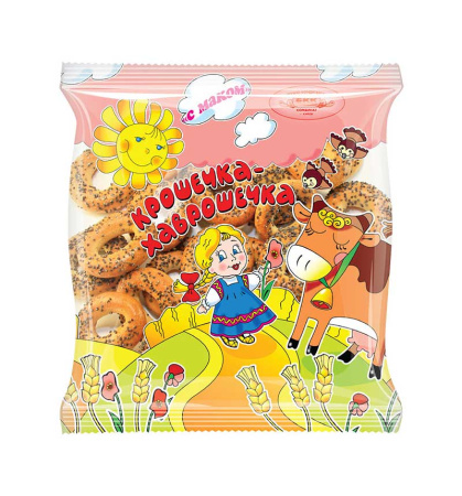 Сушки Крошечка-хаврошечка с маком 1с 200г БКК