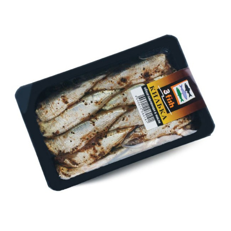 Килька пряного посола б/г в масле 3 Fish 150 г