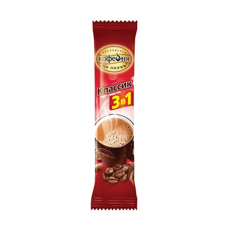Кофе МКП Московская Кофейня на паях 3в1 Классик 16 г
