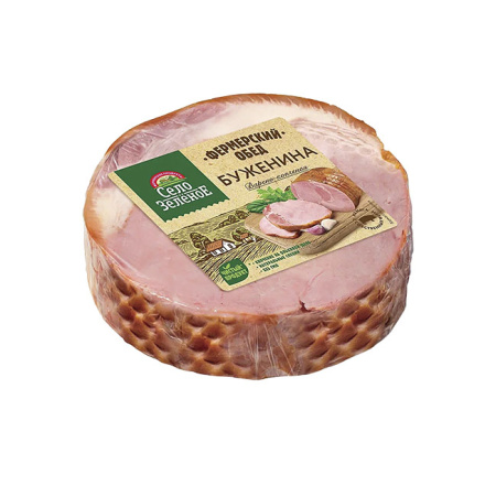 Буженина по-фермерски к/в Село Зеленое КуМК 350 г