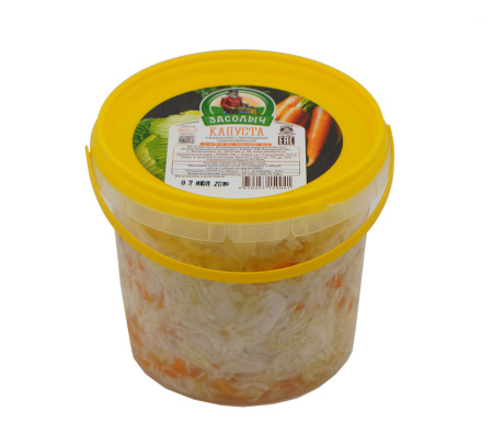 Капуста кваш. сладкая фасов. 850г Засолыч