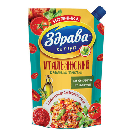 Кетчуп Итальянский Здрава ДП 350 г*16