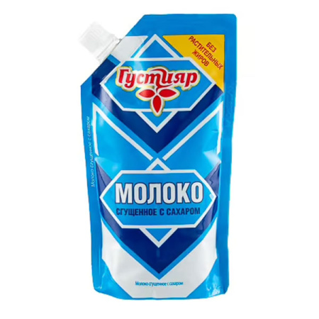 Молоко сгущенное с сахаром 0,2% Густияр АМКК 370 г
