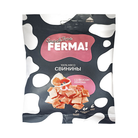 Мясо свинины вяленое со вкусом Хамона кат. А Ферма 40 г