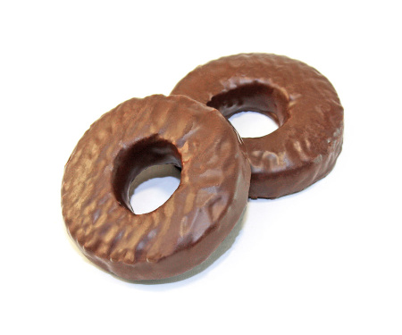 Колечки глазиров  печ сдоб 50г БКК