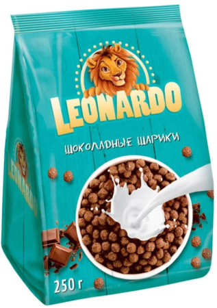 Шарики шоколадные Леонардо КДВ 250 г
