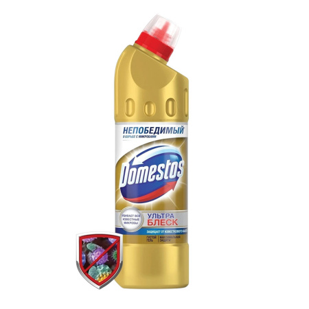Чистящее средство для унитазов Доместос Ультра Блеск 500 мл