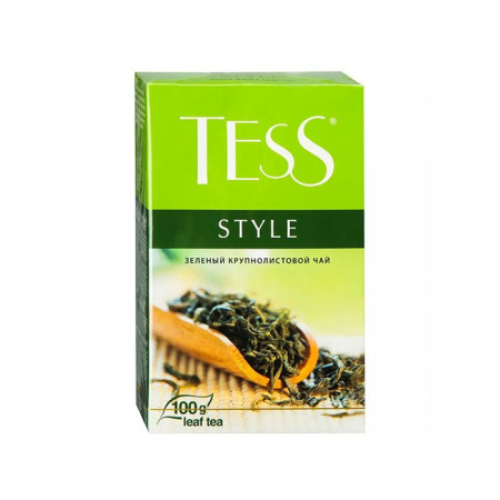Чай Тесс Tess Style зеленый крупнолистовой 100 г