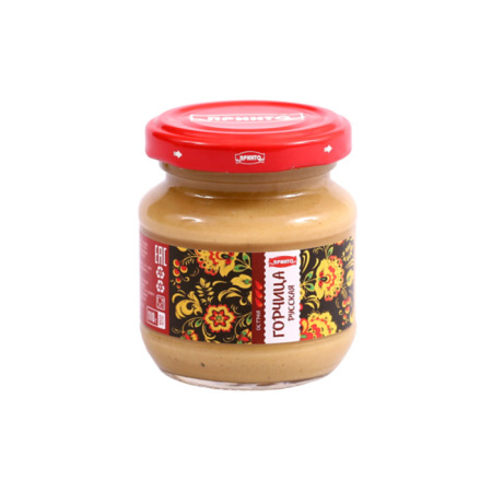 Горчица Русская (острая) Принто 110 г*9