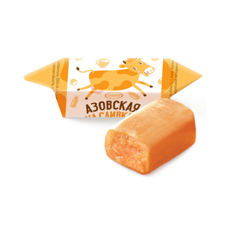 Конфеты молочные Азовская на сливках Азов *4 кг