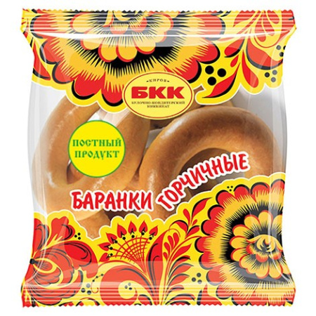 Баранки Горчичные 1с фас 315г  БКК