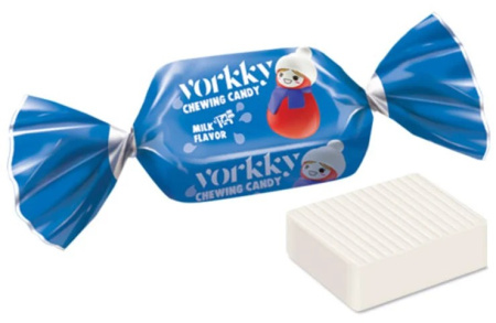 Конфета жевательная молочная Vorkky КДВ *1 кг