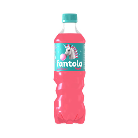 Напиток б/а сильногаз. Fantola Bubble Gum Черноголовка ПЭТ 0,5 л*12