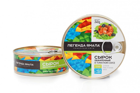 Сырок обжаренный в томатном соусе Легенда Ямала 240 г
