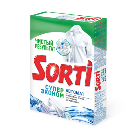 Стиральный порошок Сорти автомат Супер эконом 350 г