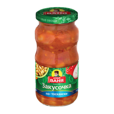 Закусочка Тосканская с овощами Дядя Ваня 460 г*8