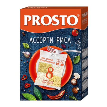 Крупа ассорти риса Просто вар. пак. 500 г