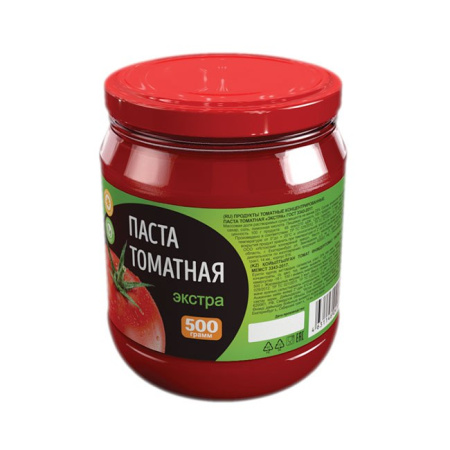 Томатная паста ГОСТ Краснодарская 25% Томаста 500 г