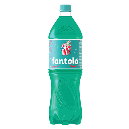 Напиток б/а сильногаз. Fantola Popcorn Черноголовка ПЭТ 1 л*12
