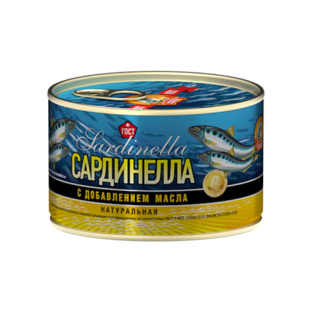 Сардинелла НДМ ГОСТ КТК Сохраним традиции 240 г