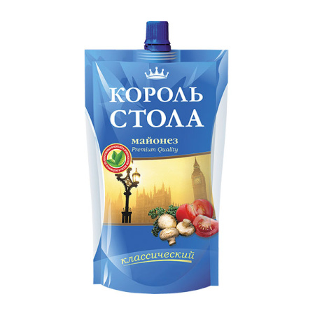 Майонез Король стола Классический 67% Здрава ДП 230 г