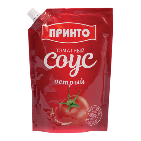 Соус томатный Острый Принто ДП 400 г*15