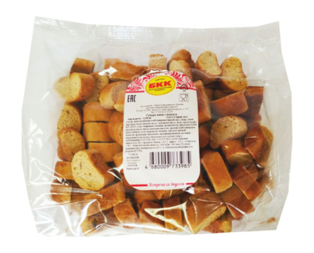 Сухари мини с изюмом 250г БКК