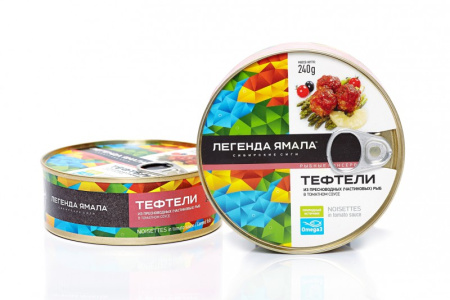 Тефтели частиковые в томатном соусе Легенда Ямала 240 г