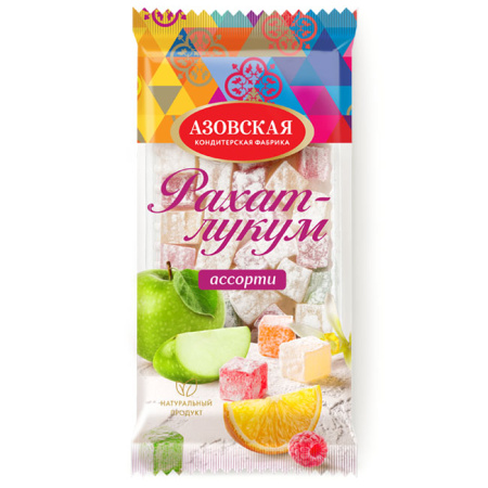 Рахат-лукум Ассорти Азов 200 г*12
