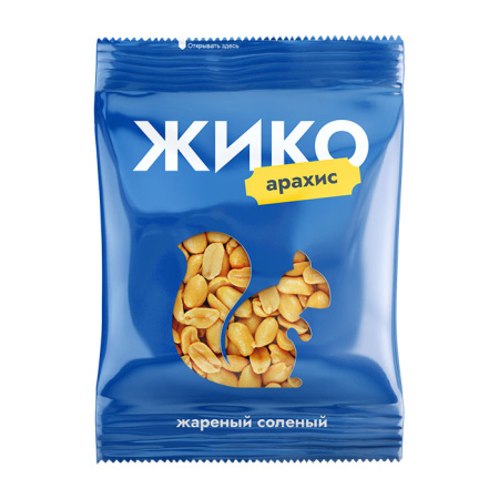 Арахис Жико обжаренный с солью 130 г*15