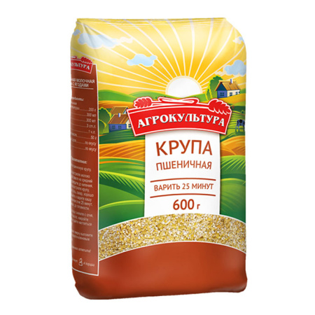 Крупа пшеничная Агрокультура 600 г