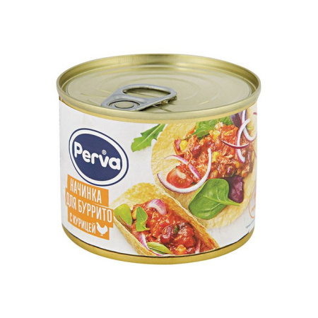 Начинка для буррито куриная Perva Курганский МК 180 г ключ