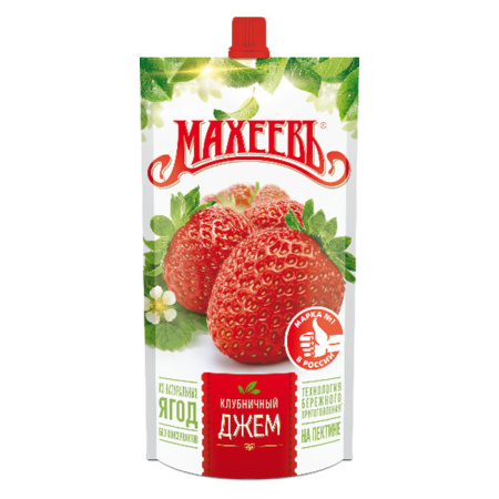 Джем клубника Махеев 300 г