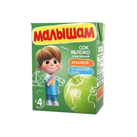 Сок Фрутоняня Малышам яблоко осв. 200 мл