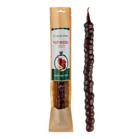 Чурчхела гранатовая с фундуком Полезнотека 90 г*30