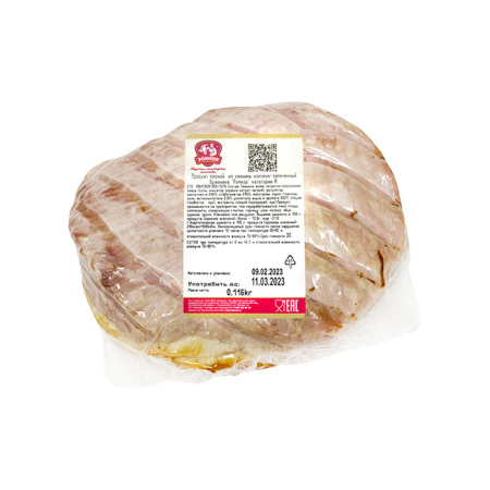 Буженина Ромкор копчено-запеченная кат. А Ромкор в/у порц.