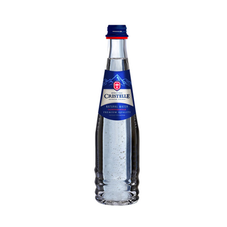 Вода питьевая Сristelle Куртуа газ. Черноголовка ст/б 0,33 л*12
